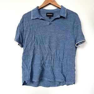 Bonobos Linen Sweater Polo